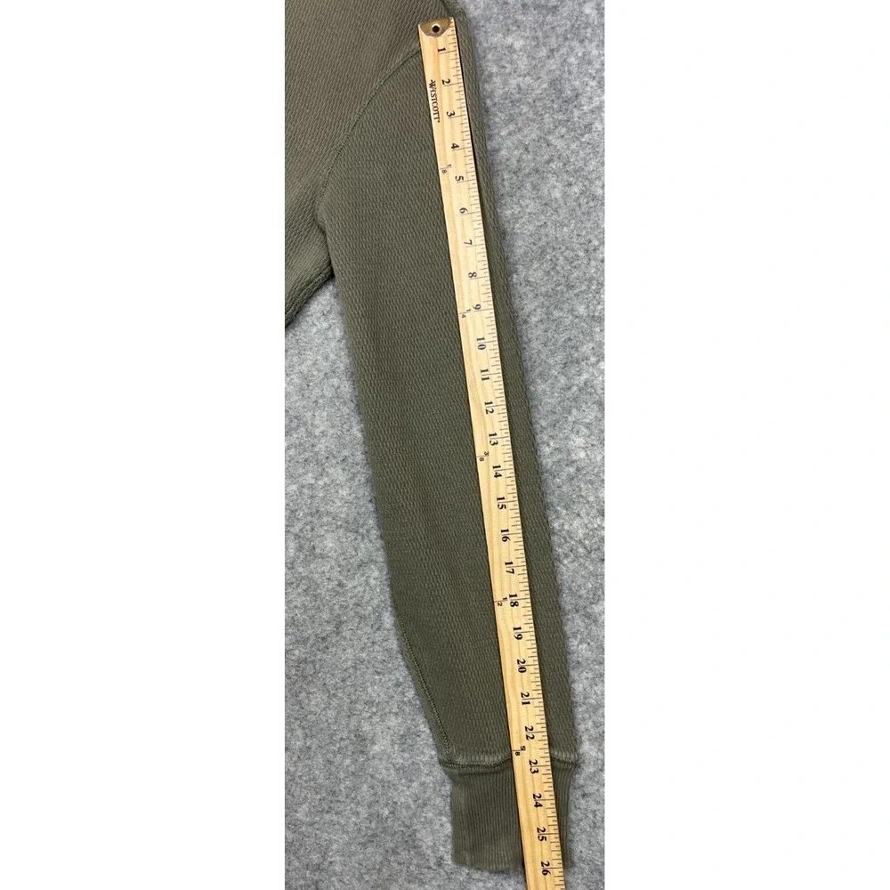 RRL Double RL Ralph Lauren Sweatshirt Mens L Green Pullover Crewneck Cotton Read - Picture 10 of 13